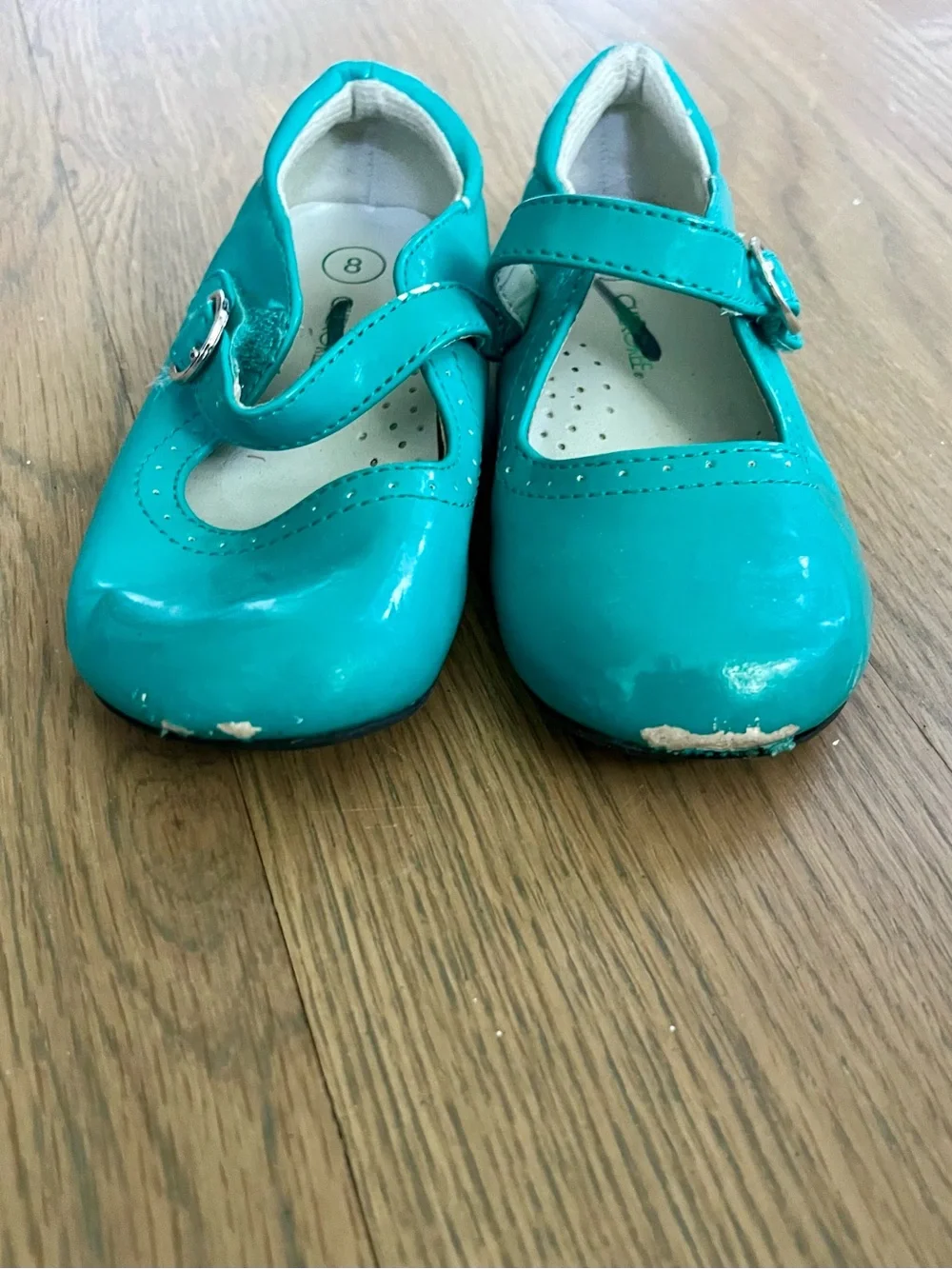 Cherokee Turquoise Shoes. Size 8.